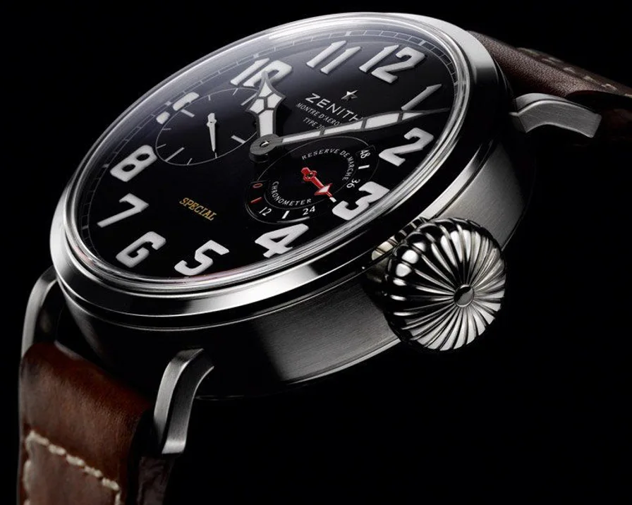 Zenith Pilot Type 20 Montre d'Aeronef 5011K Titanium Isometric