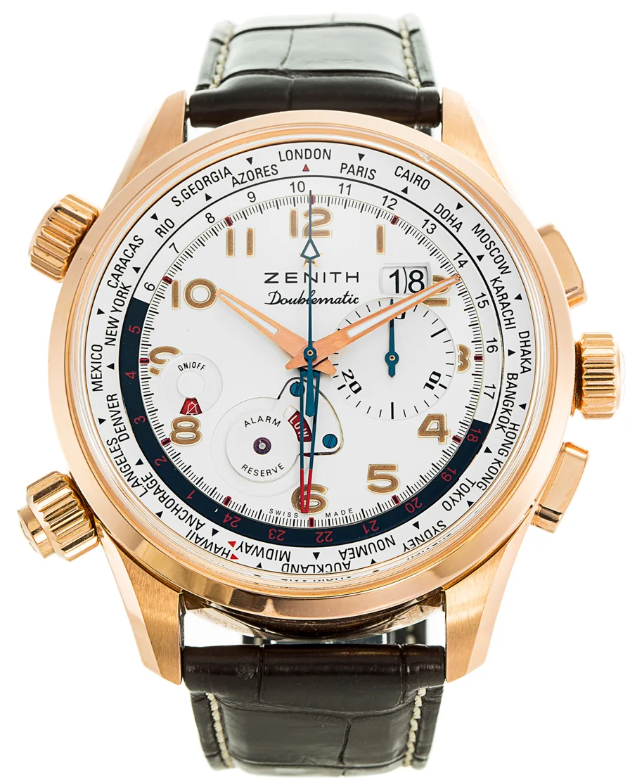 Zenith Pilot Doublematic Gold