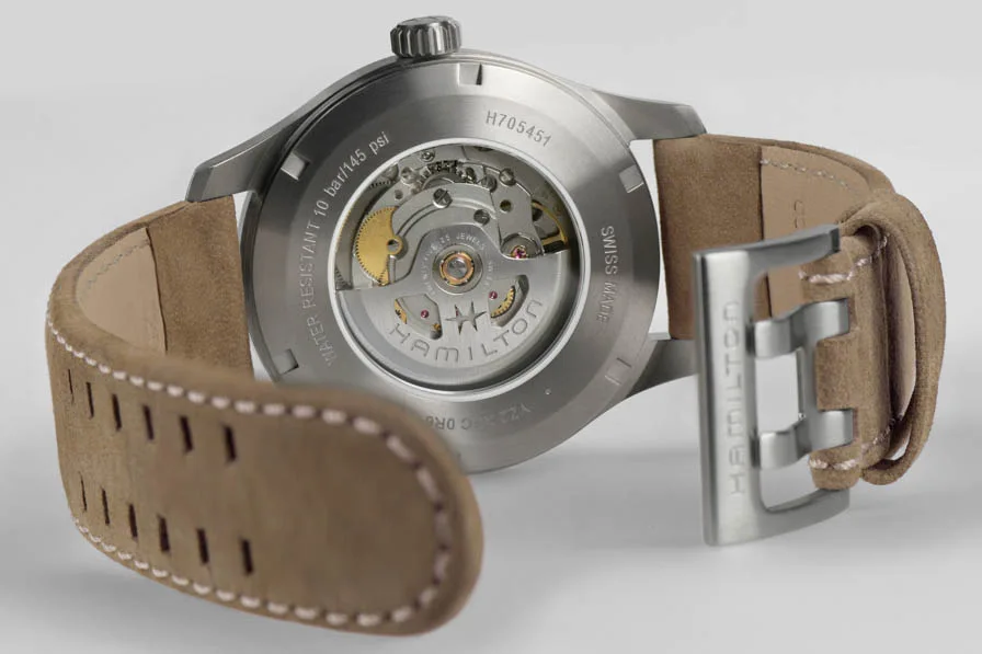 Hamilton Leather Strap H-Buckle