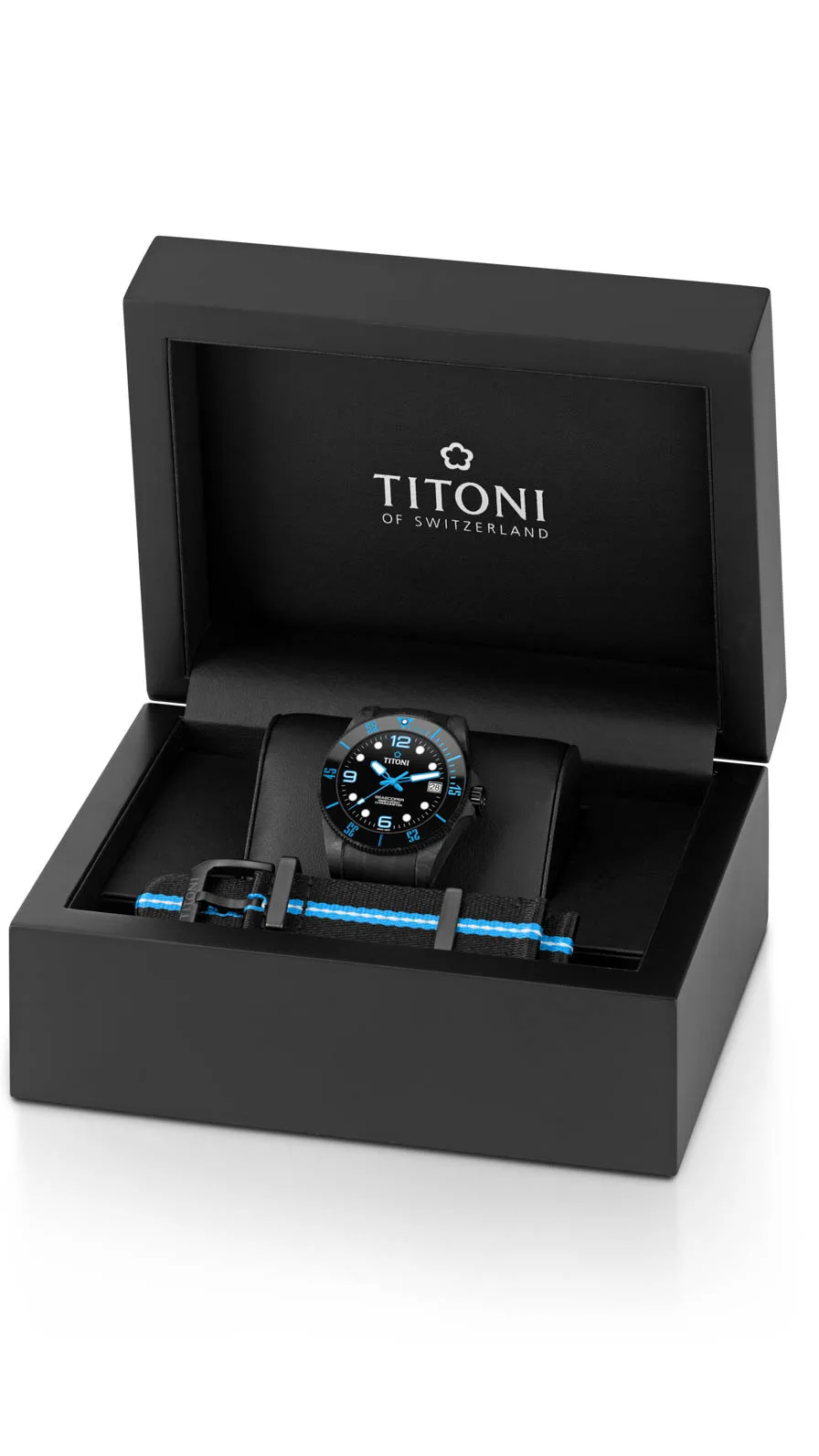 Titoni Seascoper 600 Blue Box