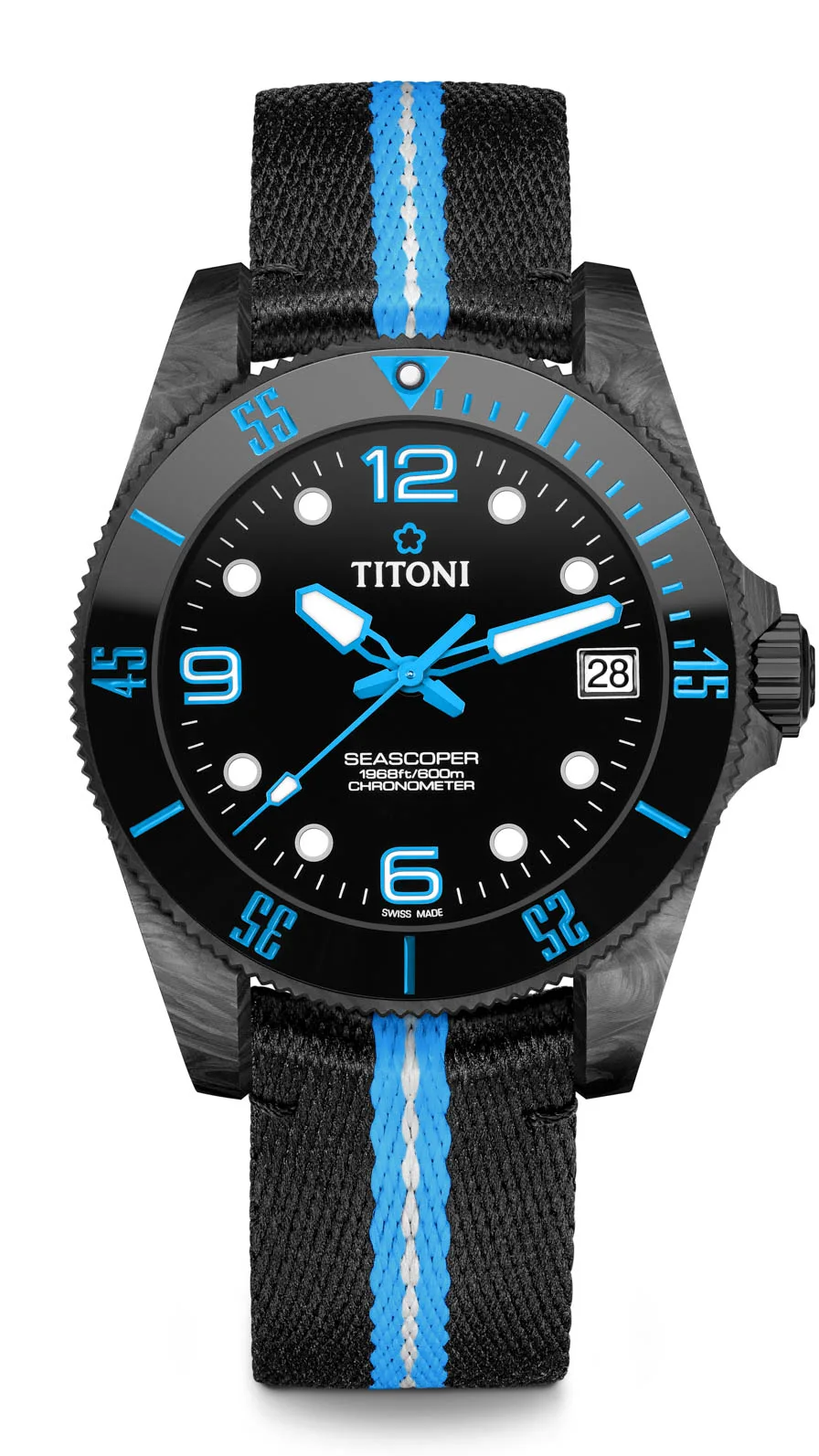 Titoni Seascoper 600 Blue Tide