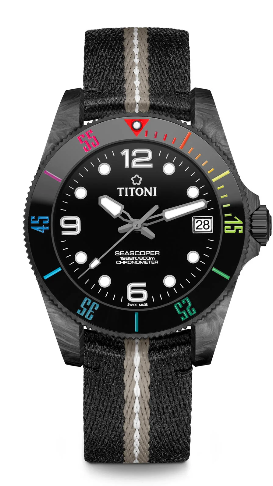 Titoni Seascoper 600 Rainbow Tide