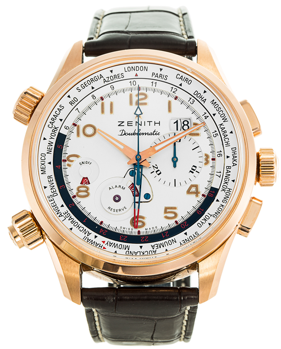 Zenith Pilot Doublematic Gold