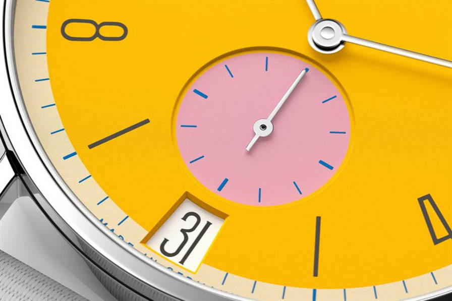 Nomos Tangente 38 Date Katzengold