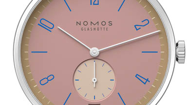 Nomos Tangente 38 Date Pompadour Card