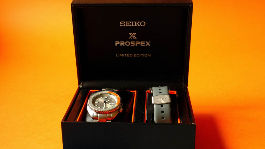 Seiko Turtle Dawn Grey Box